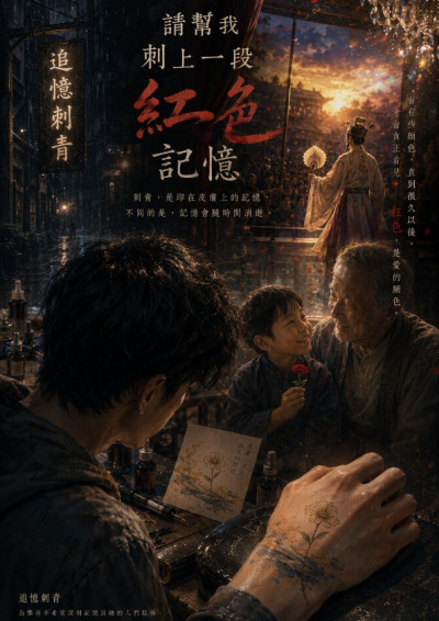 【第五屆鏡文學筆武大會】你好，請幫我刺上一段紅色記憶