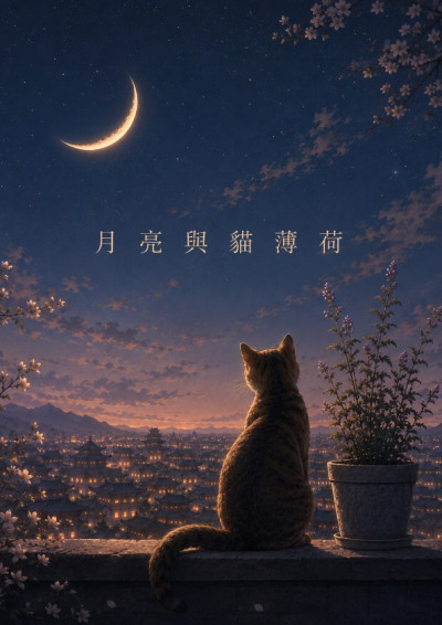 月亮與貓薄荷