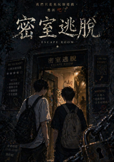 【第四屆鏡文學筆武大會】密室逃脫