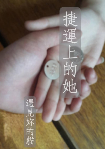 捷運上的她