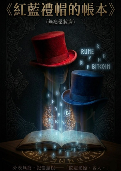 【第四屆鏡文學筆武大會】—《紅藍禮帽的帳本：無痕交易藥妝店》