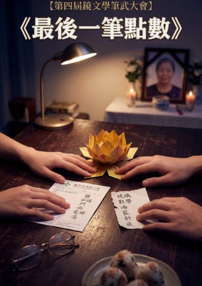【第四屆鏡文學筆武大會】《最後一筆點數》