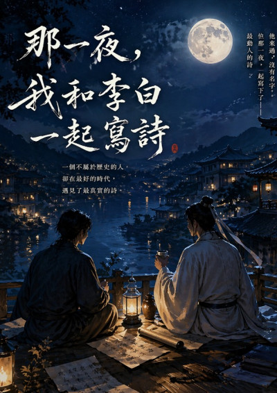 那一夜，我和李白一起寫詩