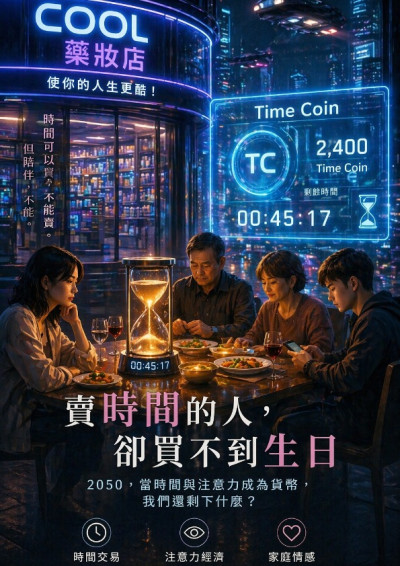 【第四屆鏡文學筆武大會】賣時間的人，卻買不到生日