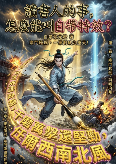 讀書人的事，怎麼能叫自帶特效？