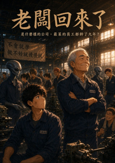 《老闆回來了》──是什麼樣的公司，最菜的員工都幹了九年？