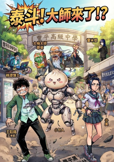 《泰斗！大師來了！？》-十輪左槍