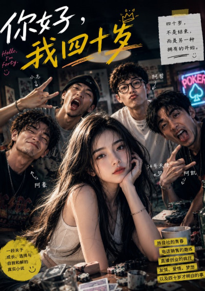 你好，我四十歲