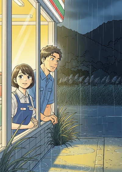 夜裡十點的便利商店