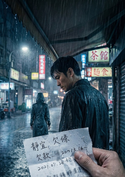 濕雨衣，薄荷膏以及欠條