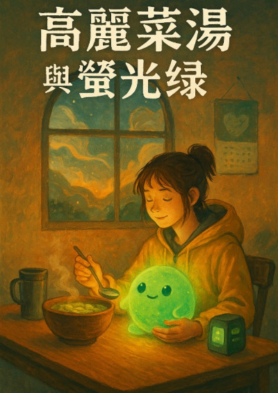 【第一屆鏡文學筆武大會】《高麗菜湯與螢光綠》